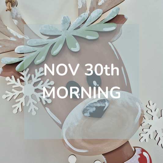 Christmas Reindeer Door Hanger - November 30th 2025 10am-12.30pm