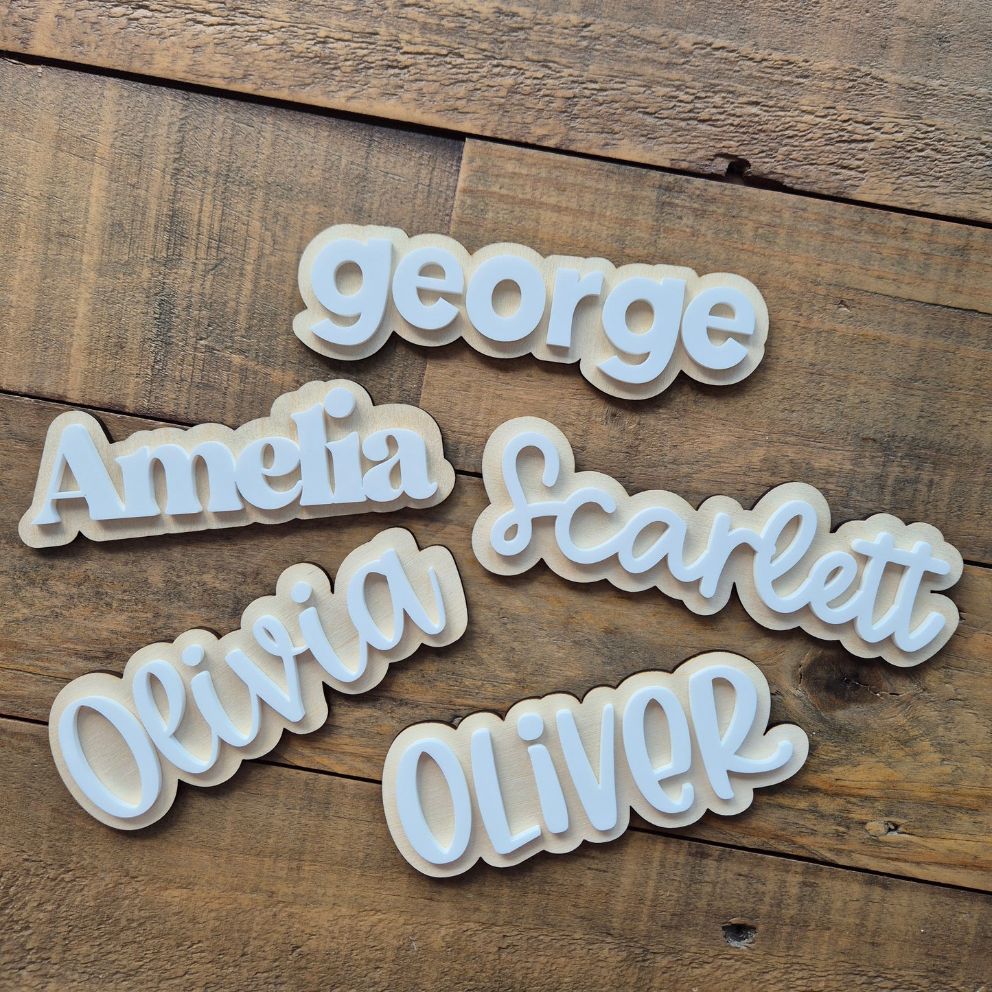 Personalised Strawberry Flowers Back to School Board - Reusable Wooden and Acrylic Sign