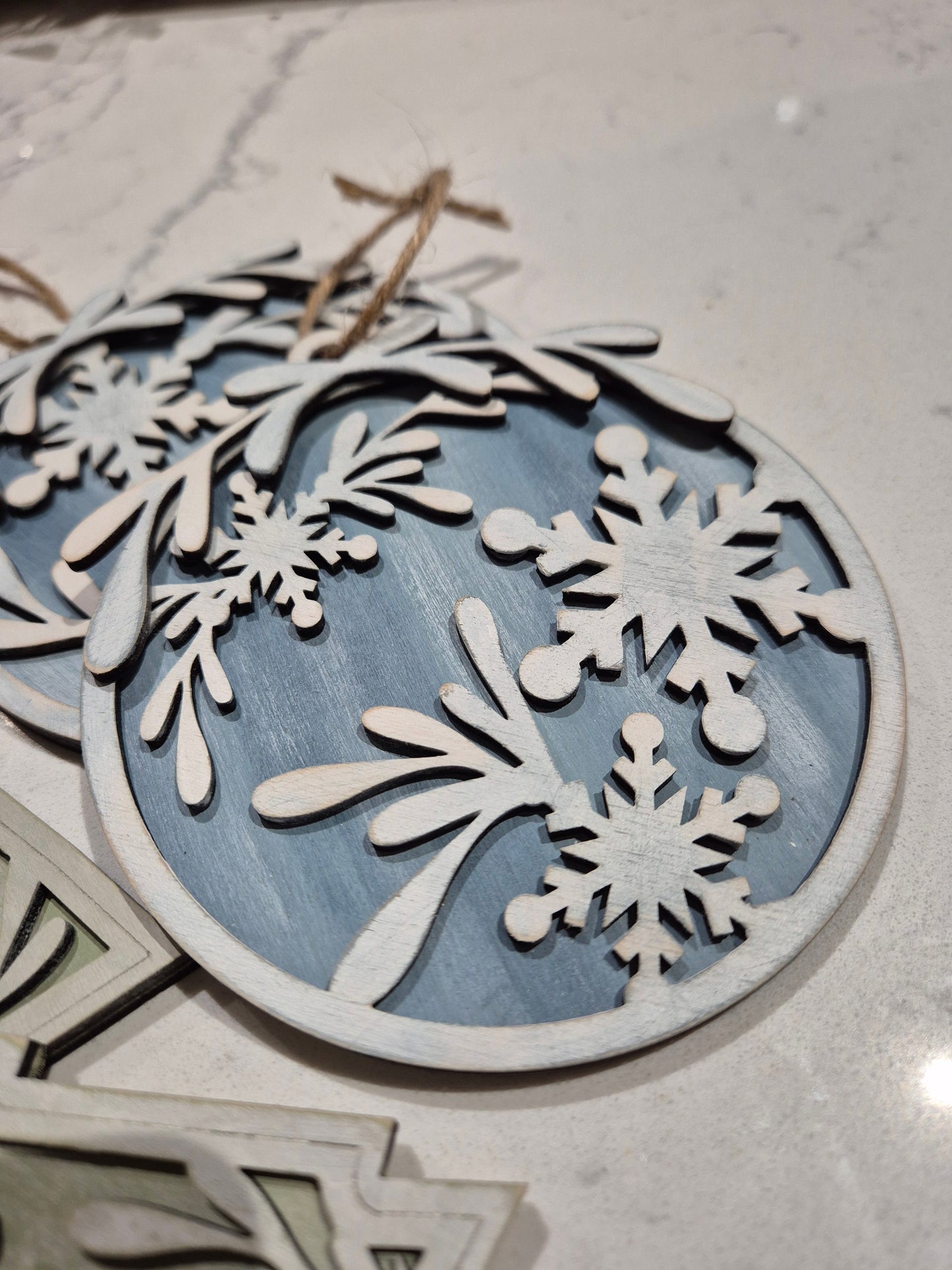 Paint and Sip Party - Snowflake Tree Ornaments - November 28th 2025 6pm-8pm