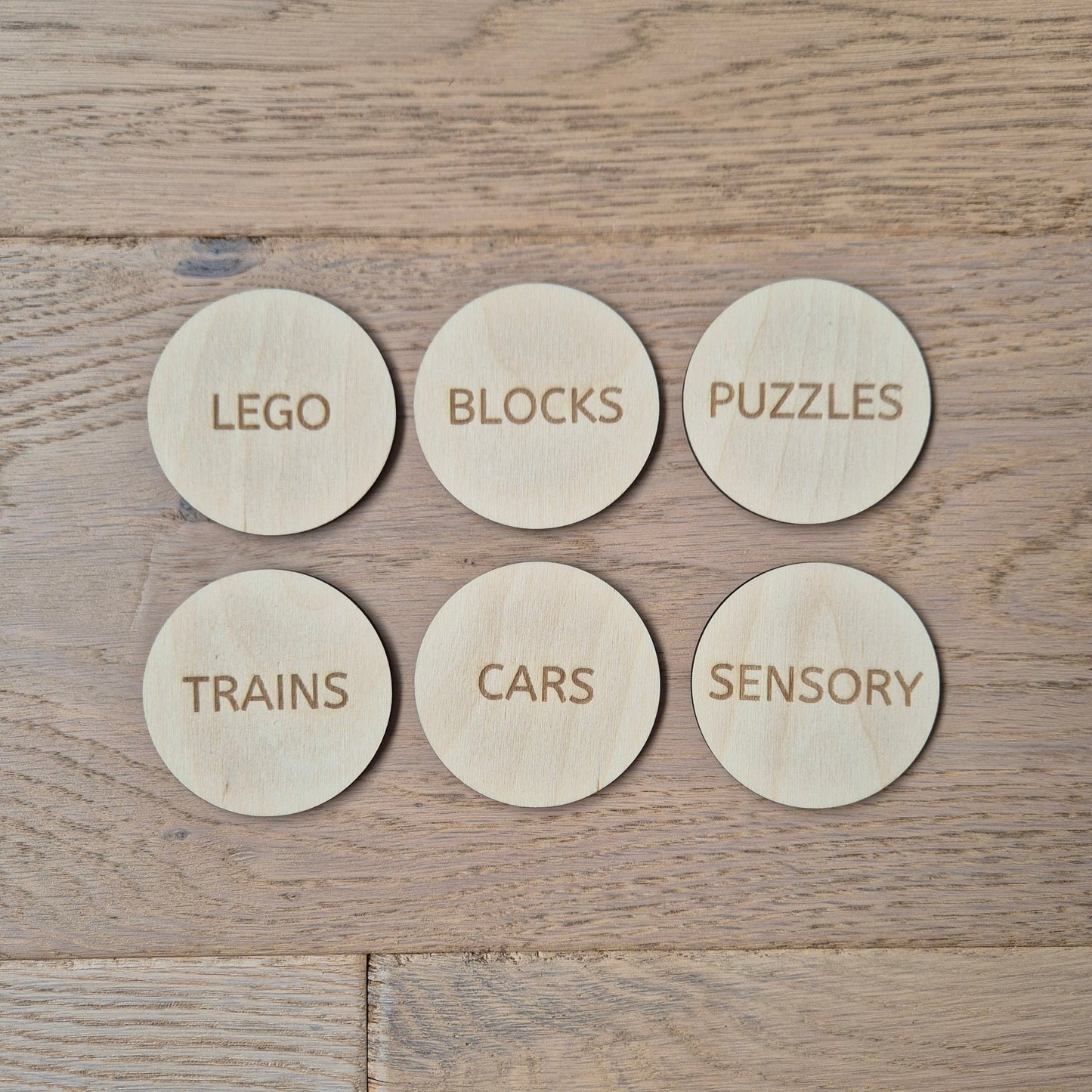 Storage Labels - Block Style
