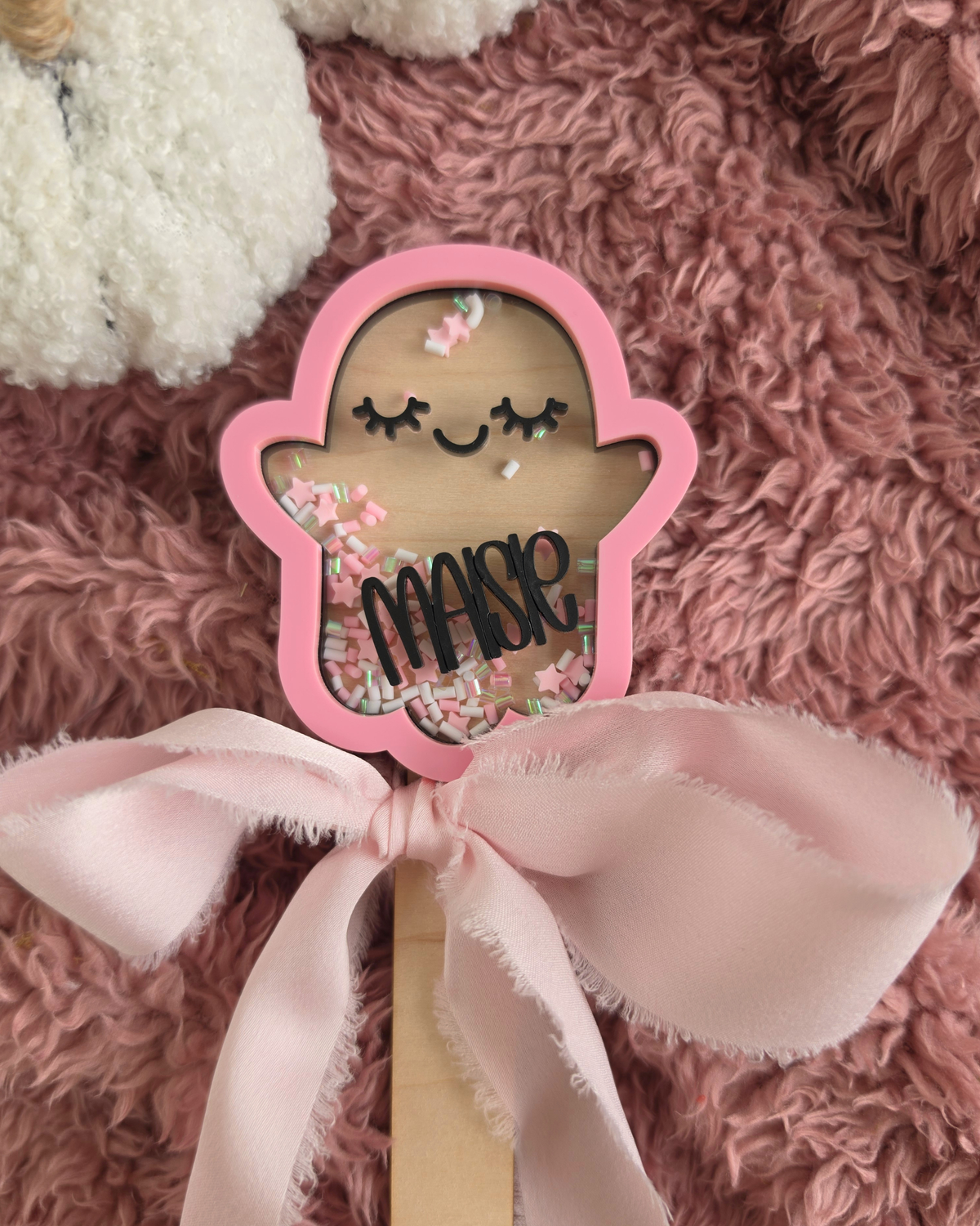 Ghost Shaker Wands - Boo Basket Filler