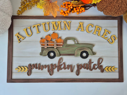 Autumn Acres Pumpkin Farm Blanks Kit