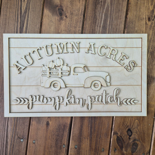Autumn Acres Pumpkin Farm Blanks Kit