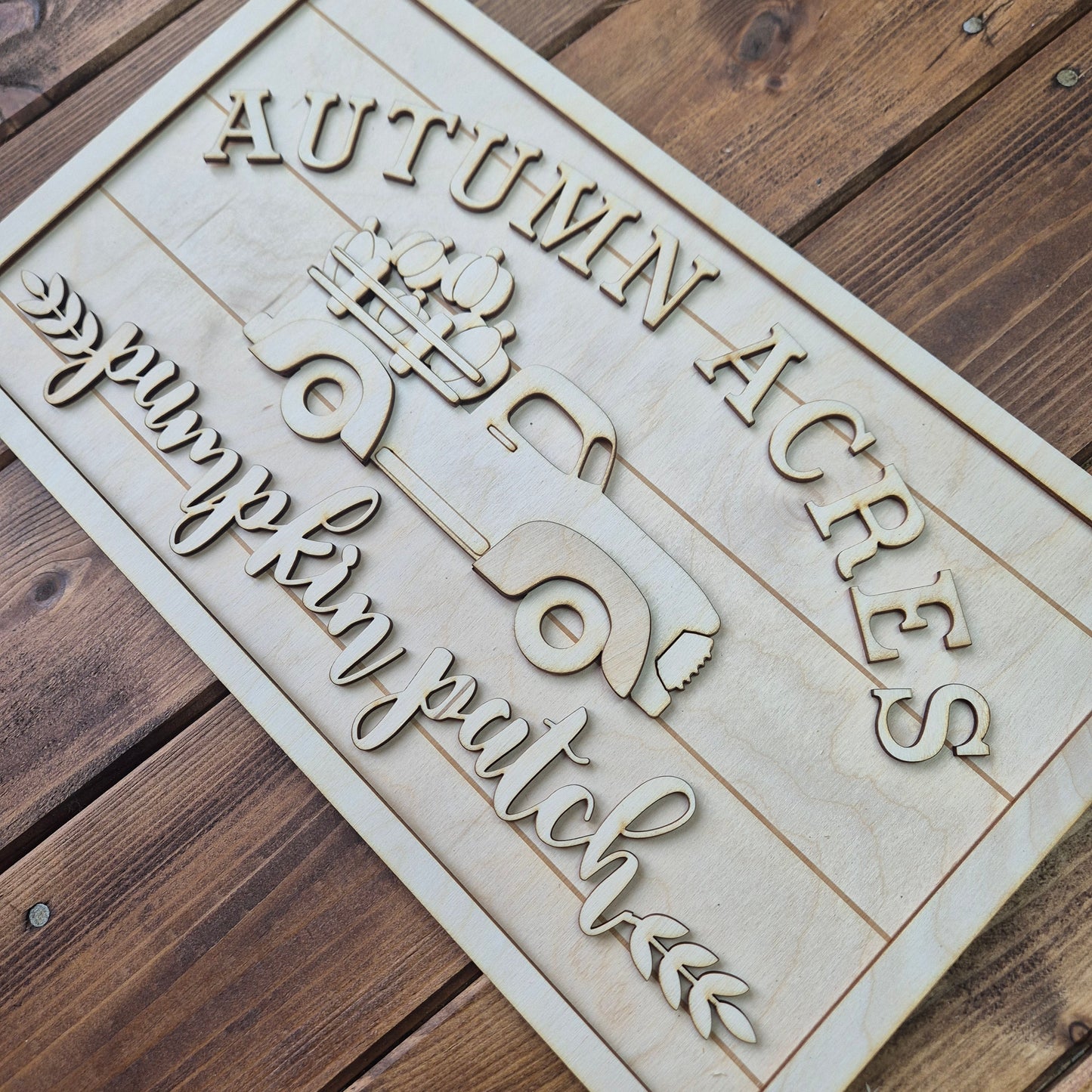 Autumn Acres Pumpkin Farm Blanks Kit