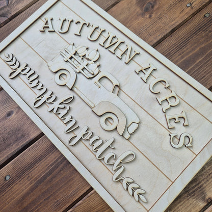 Autumn Acres Pumpkin Farm Blanks Kit