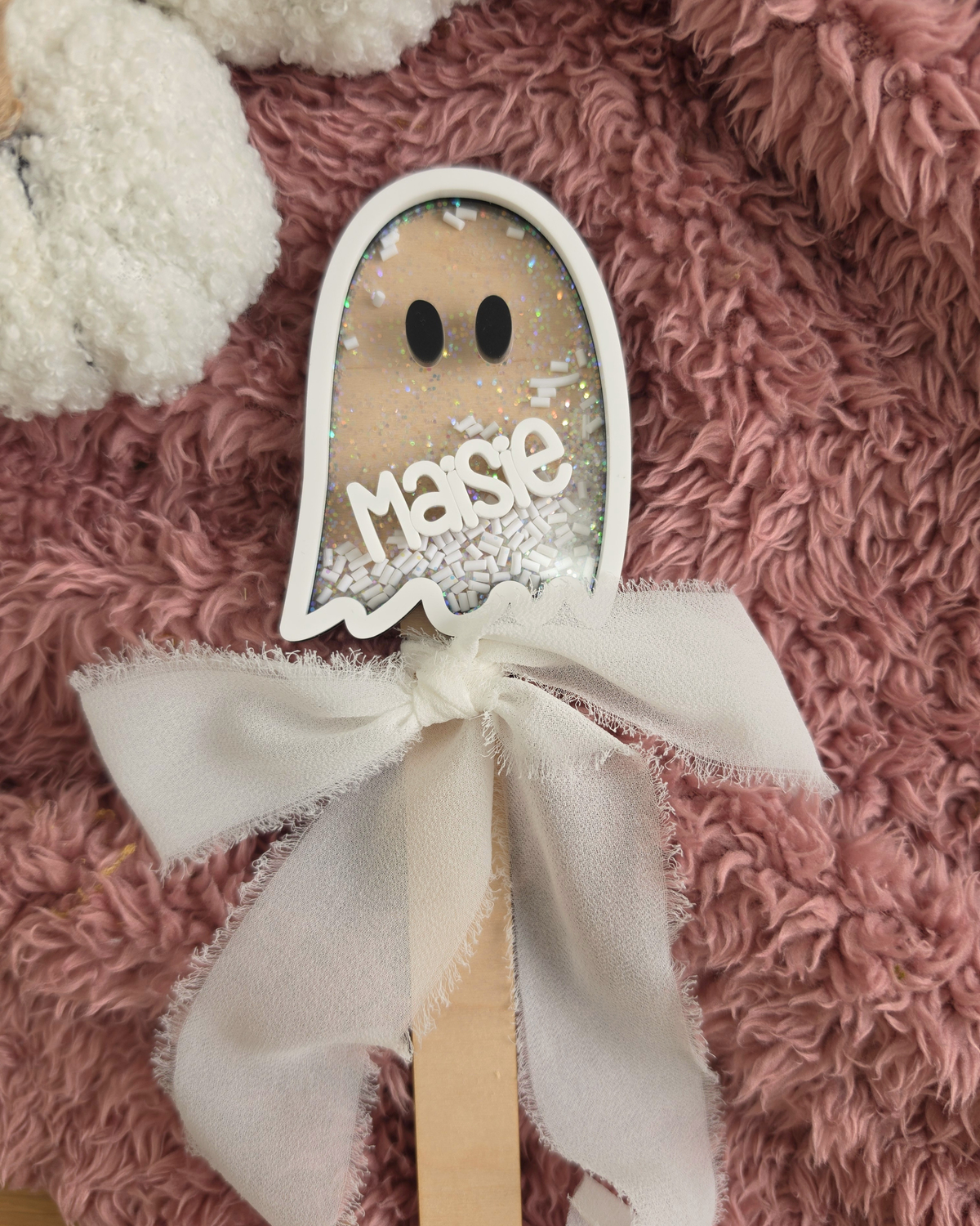 Ghost Shaker Wands - Boo Basket Filler