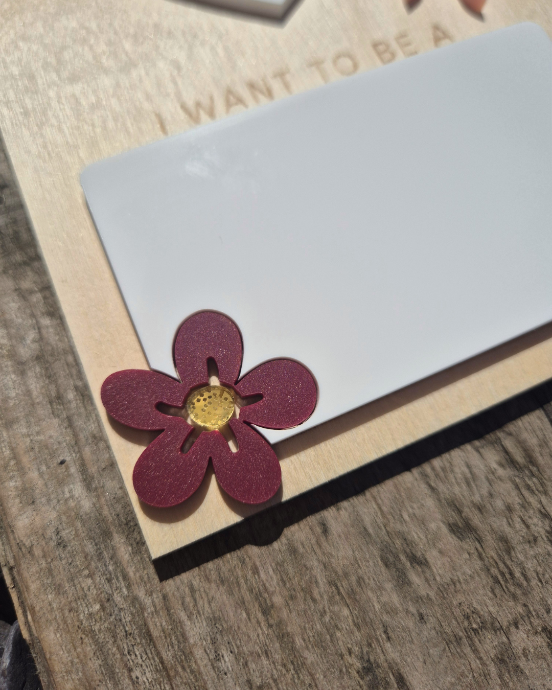 Personalised Coquette Bow and Cherries First and Last Day of School Board - Reusable Wooden and Acrylic Sign
