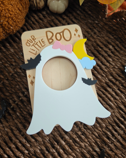 Our Little Boo Photo Frame - Seasonal Gift Fridge Magnet