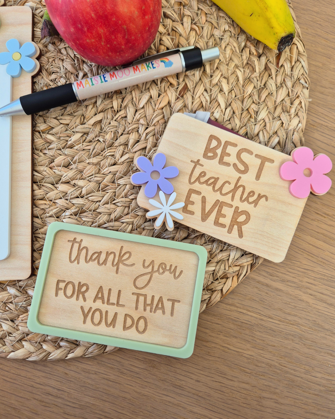 Teacher Gift Card Holders - Colourful End of Term Customised Gift