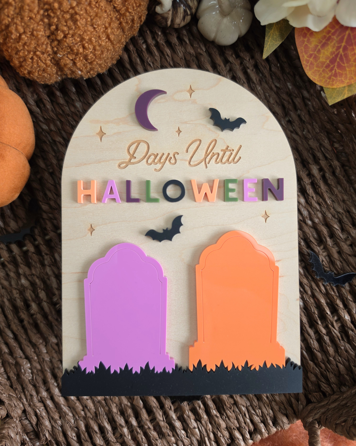 Haunted Graveyard Halloween Countdown
