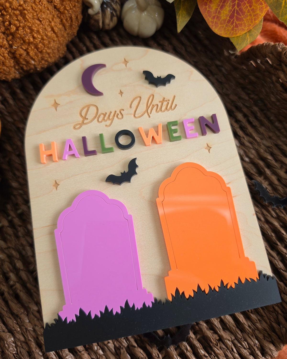 Haunted Graveyard Halloween Countdown