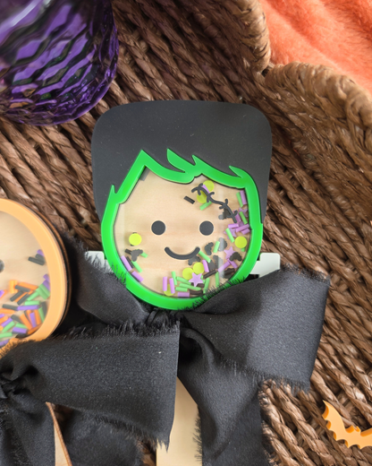 Pumpkin and Franky Shaker Wands - Boo Basket Filler