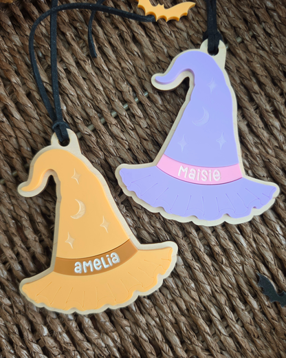 Witches Hat Boo Basket Name Tag