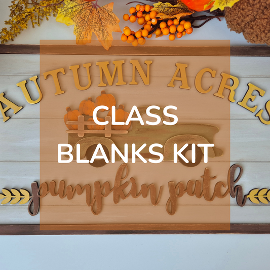 Autumn Acres Pumpkin Farm Blanks Kit