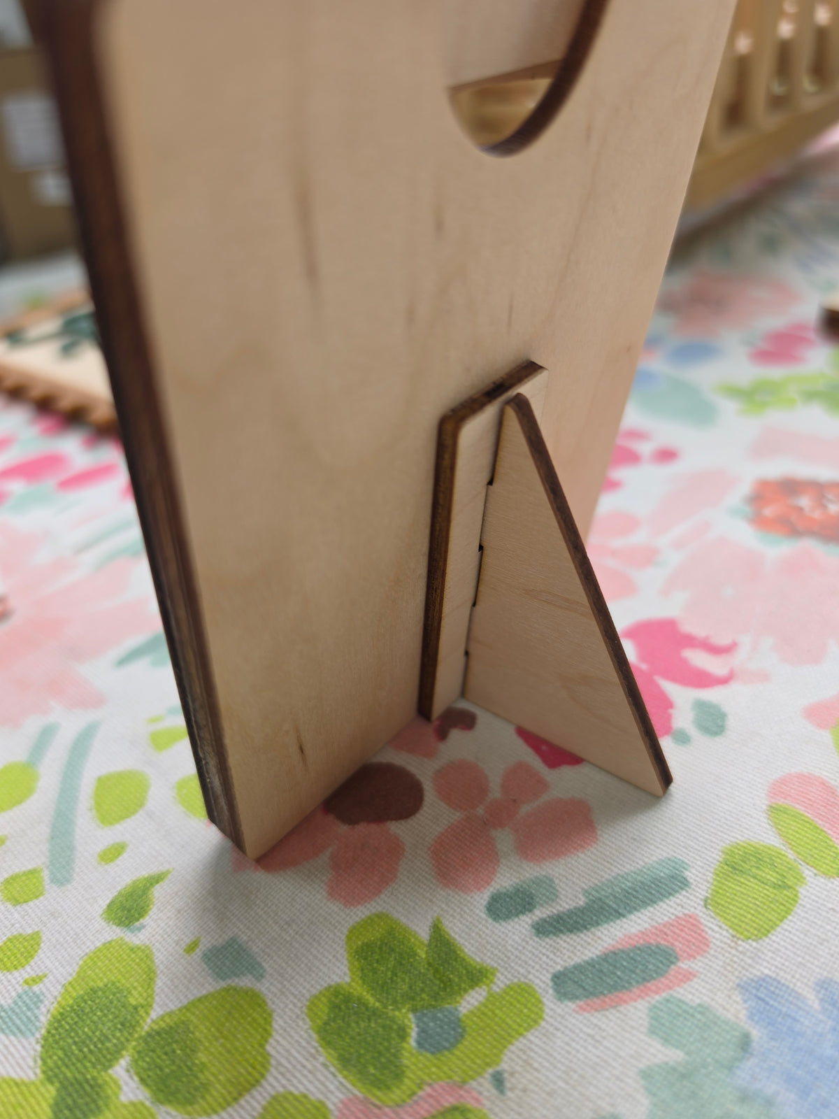 School Picture Frame - Wooden and Acrylic Photo Magnet