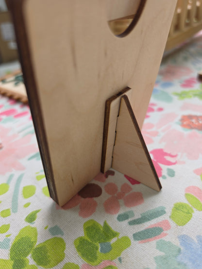 School Picture Frame - Wooden and Acrylic Photo Magnet