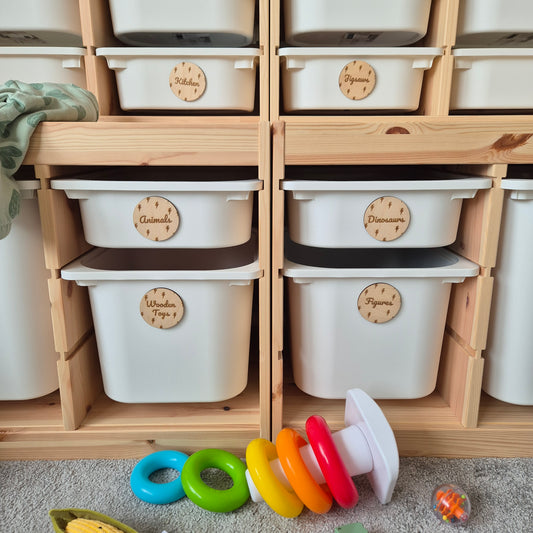 Storage Labels - Retro Bolts