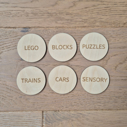 Storage Labels - Block Style