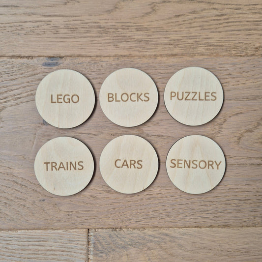 Storage Labels - Block Style