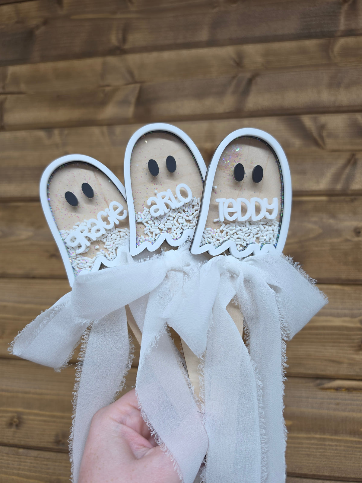 Ghost Shaker Wands - Boo Basket Filler