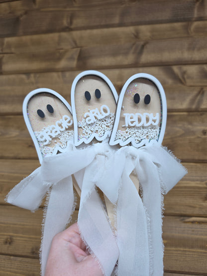 Ghost Shaker Wands - Boo Basket Filler